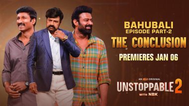 Prabhas in Unstoppable 2 With NBK: Here's When Baahubali Star and Gopichand's Next Episode With Nandamuri Balakrishna Will Drop Online!