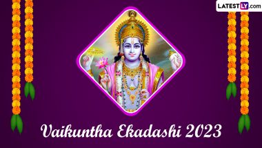 Vaikunta Ekadashi 2023 Date: Know Benefits, Tithi, Fasting Rituals and Significance of Celebrating Mukkoti Ekadasi
