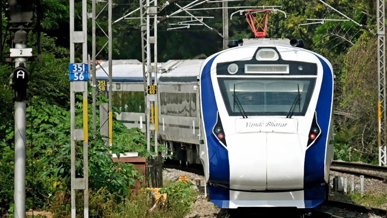 Vande Bharat Express Train: PM Narendra Modi to Launch Mumbai-Solapur, Mumbai-Shirdi Trains Today, Check Route, Stops and Time Here