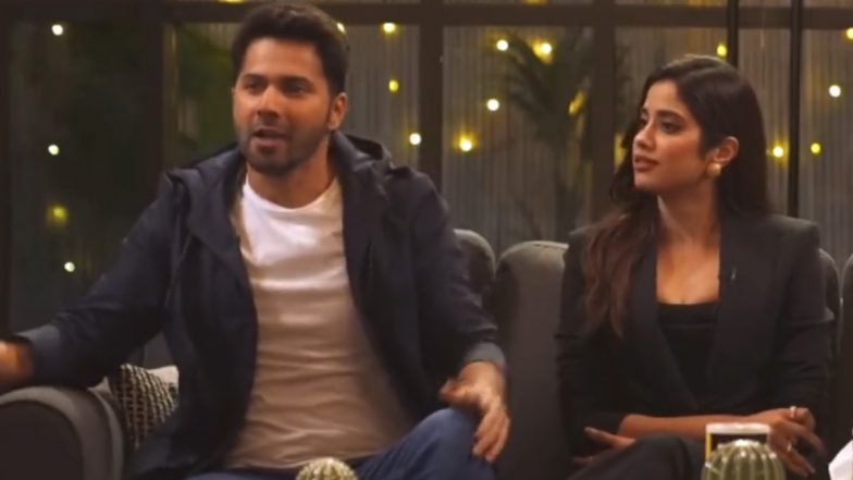 Janhvi Kapoor's Shocked Expression on Hearing Varun Dhawan Say 'Blowjob' During FC Actors' Roundtable Will Leave You Amused! (Watch Video)