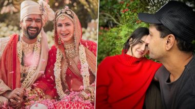 Katrina Kaif Wishes Vicky Kaushal ‘Happy One Year’ on Their Wedding Anniversary With a Lovely Post on Instagram (View Pics & Video)
