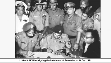 Vijay Diwas 2022: When India Made 93,000 Pakistan Soldiers Surrender During 1971 War and Liberated Bangladesh