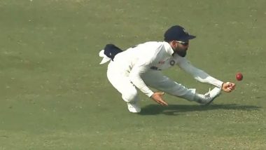 'Buttery Fingers', Fans Slam Virat Kohli On Twitter After He Drops Litton Das During Day 3 of IND vs BAN 2nd Test Day 3