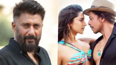 Pathaan: Vivek Agnihotri Posts Video Slamming 'Provocative' Clothes in Shah Rukh Khan-Deepika Padukone Song; Twitterati Reminds Him of His Own Hate Story, Chocolate and Zid