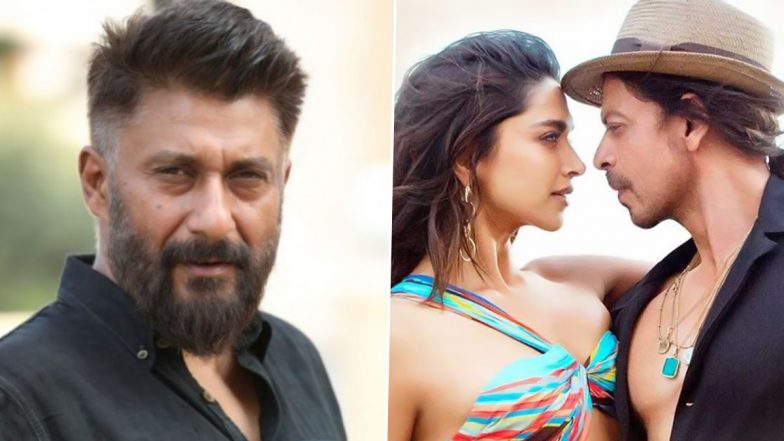 Pathaan: Vivek Agnihotri Posts Video Slamming 'Provocative' Clothes in Shah Rukh Khan-Deepika Padukone Song; Twitterati Reminds Him of His Own Hate Story, Chocolate and Zid