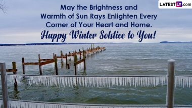 Happy First Day of Winter 2022 Images & HD Wallpapers for Free Download Online: Wishes, WhatsApp Stickers and Greetings To Share on Winter Solstice