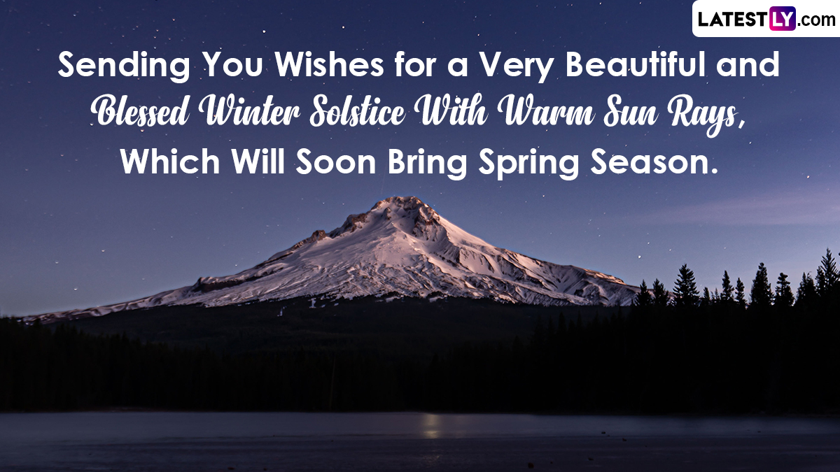 Winter Solstice 2022 Greetings And First Day Of Winter Images Whatsapp Messages Hd Wallpapers