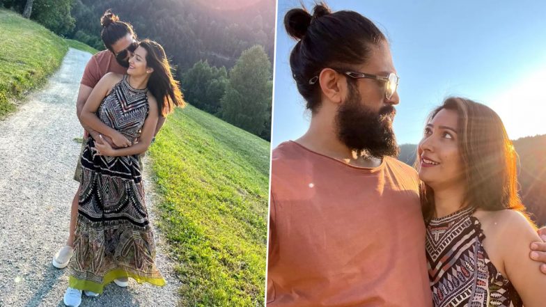 Radhika Pandit Shares Mushy Pictures To Wish Hubby Yash on Their Sixth Wedding Anniversary!