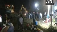 Madhya Pradesh: Rescue Operation Underway To Save 8-Year-Old Boy Trapped in 55-Feet Deep Borewell in Betul (Watch Video)