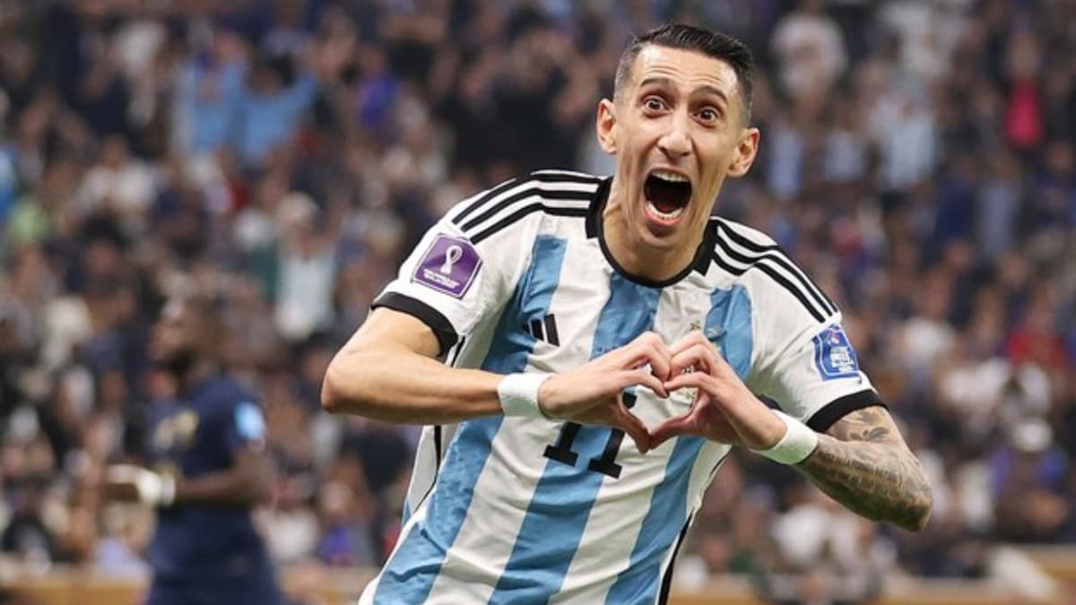 Copa 2022: Di María se emociona após marcar pela Argentina na final