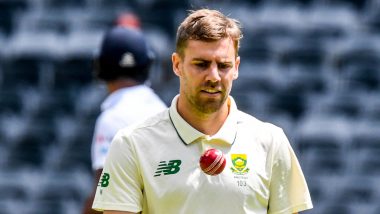 Anrich Nortje Knocked Down To the Ground By Spider-Cam at MCG During AUS vs SA 2nd Test 2022 Day 2 (Watch Video)