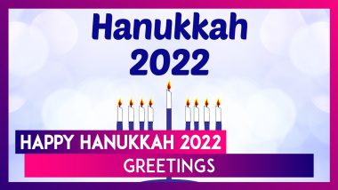 Happy Hanukkah 2022 Greetings and Images: Share Wishes and WhatsApp Messages With Loved Ones