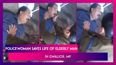 Madhya Pradesh: Policewoman Performs Timely CPR On Road, Saves Life Of Elderly Man Who Suffered Heart Attack In Gwalior