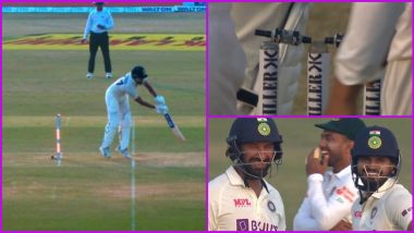 Shreyas Iyer Survives Despite Ball Hitting Stumps, Zing Bails Don't Come Off (Watch Video)