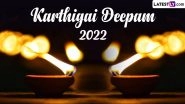 Karthigai Deepam or Thiruvannamalai Deepam 2022 Date: Rituals, Nakshatra Timings and Significance of the Festival Celebrated by Tamil Hindus