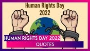 Happy Human Rights Day 2022 Quotes and Messages To Share on the International Event Day