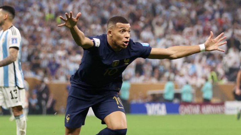 Kylian Mbappe Goals Video: Watch French Striker Net a Brace in Argentina vs France FIFA World Cup 2022 Final