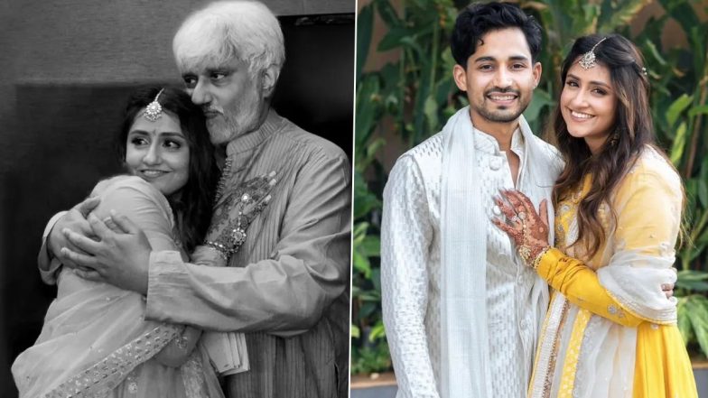 Entertainment News | Vikram Bhatt's Daughter Krishna Bhatt Gets Engaged, See Pics - Vimarsana News