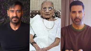 Heeraben Modi Dies at 100: Akshay Kumar, Ajay Devgn, Kapil Sharma, Anupam Kher Condole Demise of PM Narendra Modi’s Mother