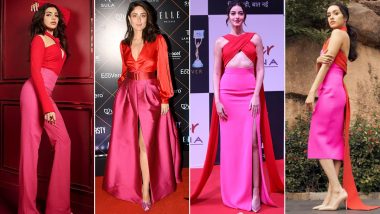 Ananya Panday, Kareena Kapoor Khan and Shraddha Kapoor - Celebs Who Rocked Pink & Red Combination!