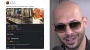 Andrew Tate Arrested Funny Memes and Jerry's Pizza Jokes Go Viral As &lsquo;Top G&rsquo; Influencer Gets Detained in Romania, Faces Human Trafficking Charges