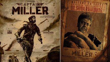 Captain Miller: Shivarajkumar on Board for Dhanush’s Upcoming Film; Actor’s First Look Poster Out!