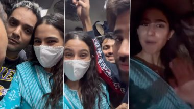 Sara Ali Khan Opts To Travel by Train To Make ‘Sadupyog’ of Her Time, Watch the Actress Sing Her Rhymes in This Insta Reel