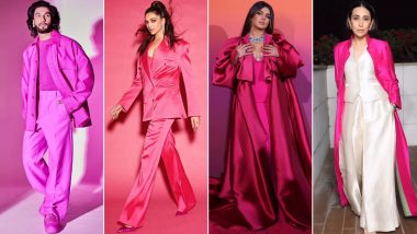 Ranveer Singh, Deepika Padukone, Priyanka Chopra - Celebs Obsessed With 'All Shades Of Pink'!