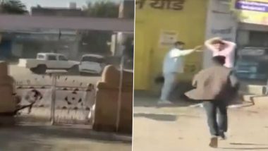 Video: Firing in Jodhpur Caught on Camera, Goons Flee After Opening Fire in Rajasthan Capital