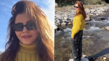 Rubina Dilaik Is Enjoying a Vacation in Her Birthplace Shimla (Watch Video)