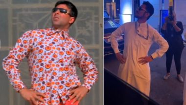 Akshay Kumar’s Hilarious Pose From Phir Hera Pheri Recreated by Fan From Jeddah, Actor Shares Video on Social Media – Watch