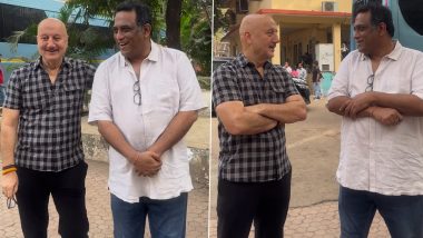 Anupam Kher Begins Shooting for ‘Metro in Dino’ With Anurag Basu Marking the Actor’s 533rd Film (Watch Video)