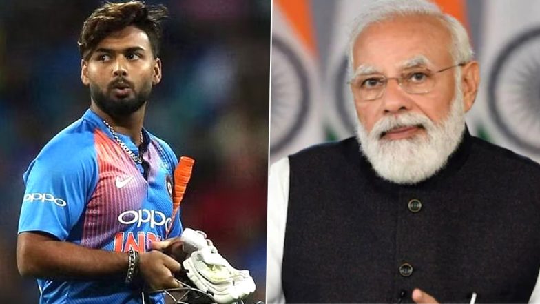 Rishabh Pant Accident: Prime Minister Narendra Modi Prays for Injured Indian Cricketer's Good Health