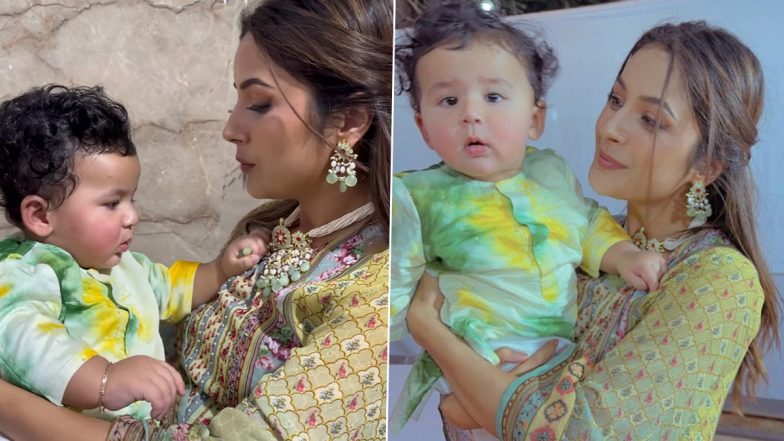 Shehnaaz Gill Playing With Bharti Singh's Son Is All Things Cute! (Watch Video)