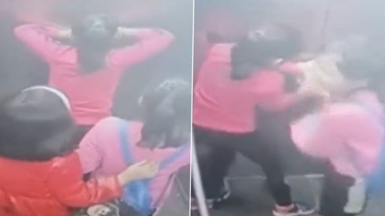 Ghaziabad: Three Girls Get Stuck in Society Lift For Over 20 Minutes, CCTV Video Goes Viral