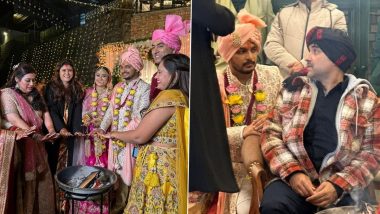 Paritosh Tripathi Weds Meenakshi Chand in Dehradun; Pankaj Tripathi, Geeta Kapur Attend the Shaadi (View Pics and Video)