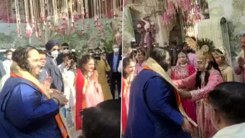 Anant Ambani Visits Shrinathji Temple in Rajasthan’s Rajasmand (See Pics)