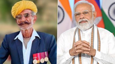 Naik Bhairon Singh Dies: PM Narendra Modi Pays Tributes to the Hero of Longewala Battle That Happened During 1971 India-Pakistan War