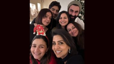 Neetu Kapoor in Holiday Spirit, Clicks Picture With Ranbir Kapoor, Alia Bhatt, Ayan Mukerji and Pooja Bhatt!