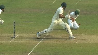 Turning Point! Mominul Haque Drops Important Catch of Ravi Ashwin on Day 4 of IND vs BAN 2nd Test 2022 (Watch Video)