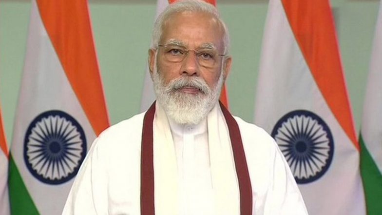 PM Narendra Modi's 'Commitment' Towards Country Hailed as He Heads to Attend Scheduled Programmes Shortly After Performing Last Rites of Mother Heeraben Modi