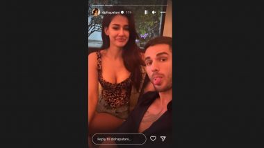 Is Disha Patani Dating Aleksandar AlexIlich? This Video of Actress Blowing a Kiss Towards the Serbian Model is Fuelling 'Relationship' Rumours!