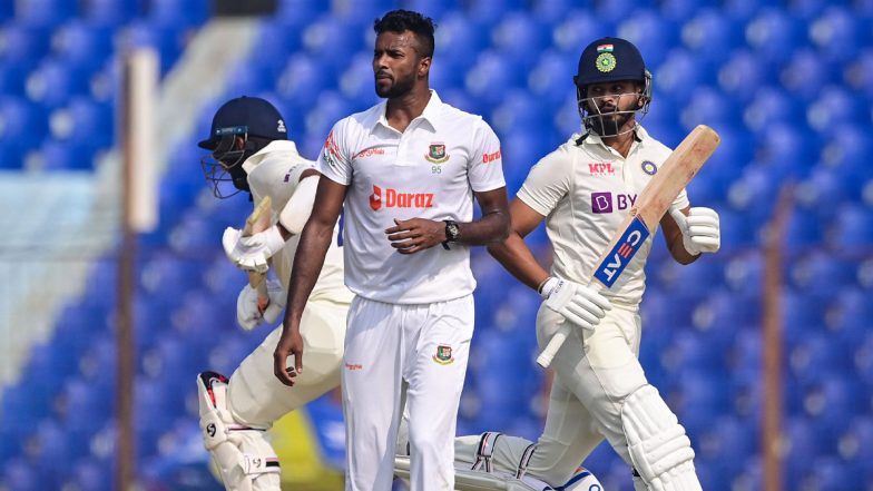 IND vs BAN 1st Test 2022 Day 1: Cheteshwar Pujara and Shreyas Iyer Bring Up Fighting Half Centuries