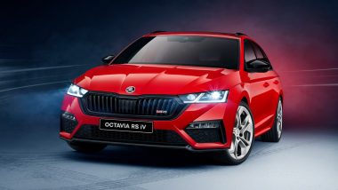 Skoda Octavia RS IV Plug-In Hybrid Sports Sedan To Launch in India in 2023; Find Specs, Design and Expected Price Details Here