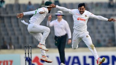 IND vs BAN 2nd Test Day 4: Mehidy Hasan Miraz Takes a Five Wicket Haul, India in Deep Trouble