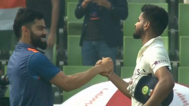 Virat Kohli Hugs Shreyas Iyer After a Nail-Biting Finish in IND vs BAN 2nd Test on Day 4 (See Picture)