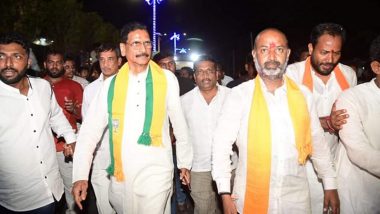 Telangana BJP Chief Bandi Sanjay Slams KCR; Says BRS Slogan Is ‘Ab Ki Bar Abkari Sarkar’, Calls His Son ‘Twitter Tillu’