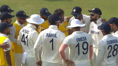 Virat Kohli Gives Pep Talk During Drinks Break on IND vs BAN 2nd Test 2022 Day 3