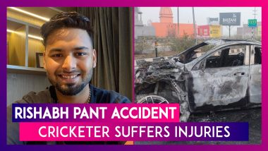 Rishabh Pant Accident: Cricketer Suffers Injuries In Car Accident On Delhi-Dehradun Highway, Condition Stable