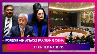 Foreign Minister S Jaishankar Attacks Pakistan & China At United Nations, Says ‘Hosting Osama Bin Laden…’